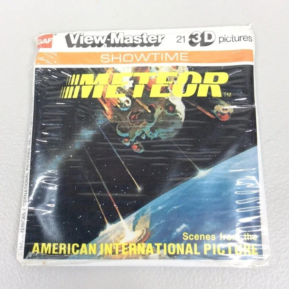 Vintage 1979 GAF View Master 3‎ Reel Set Meteor K46